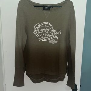 Harley Davidson crew neck